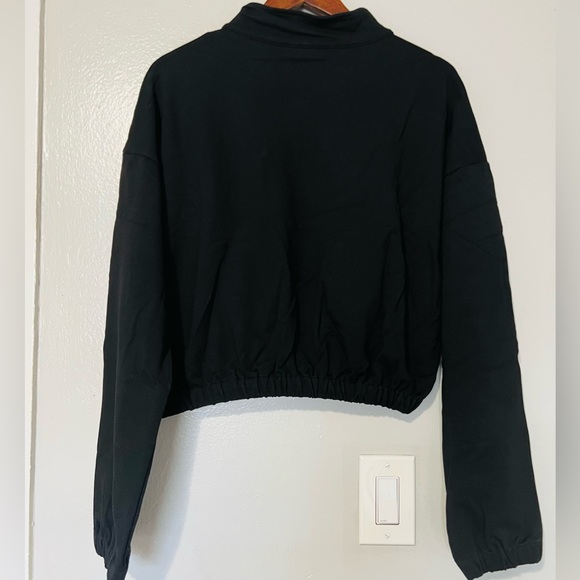 Ilus Label Quarter Zip Cropped Sweater - XXL - Picture 2 of 5